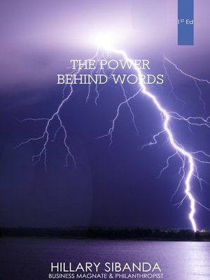 cover image of The power behind words
